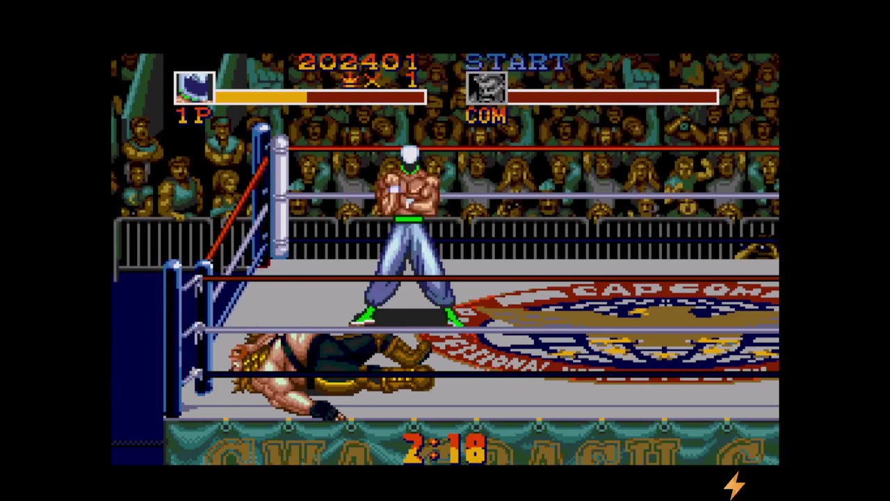 Saturday Night Slam Masters Scorp Playthrough