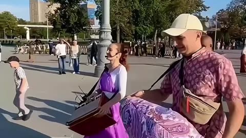 Harinam Sankirtan in Moscow, Russia August 2024