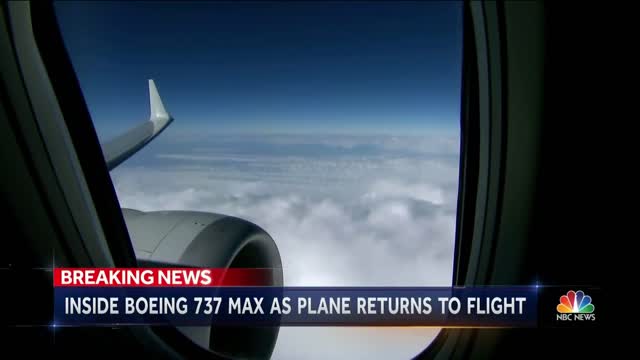 Boeing 737 Max Returns To Flight NBC Nightly News