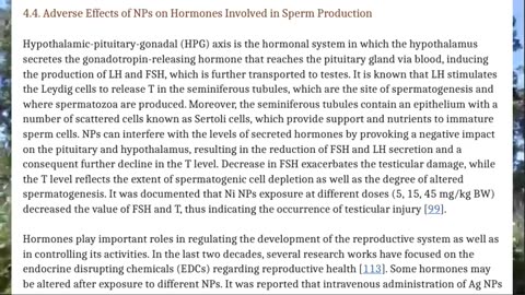 MALE FERTILITY AND NANO-PARTICLES - MORE BAD NEWS (SHARE)