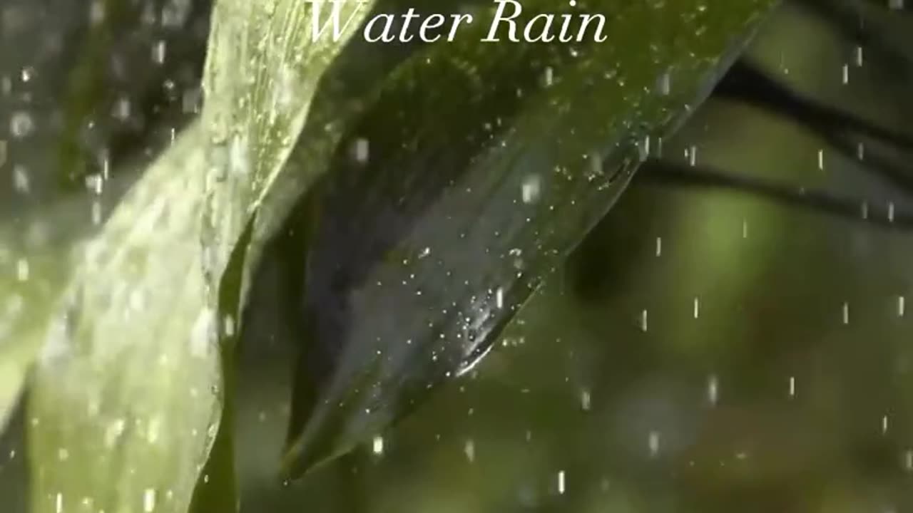 View of rain from different planets