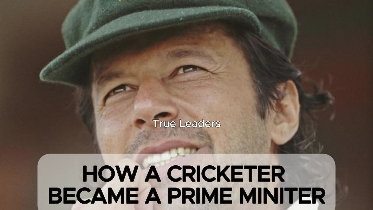 How a cricketer became a Prime minister