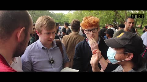 Insincere Muslim gets caught out _ Speakers' Corner Debate #socofilms