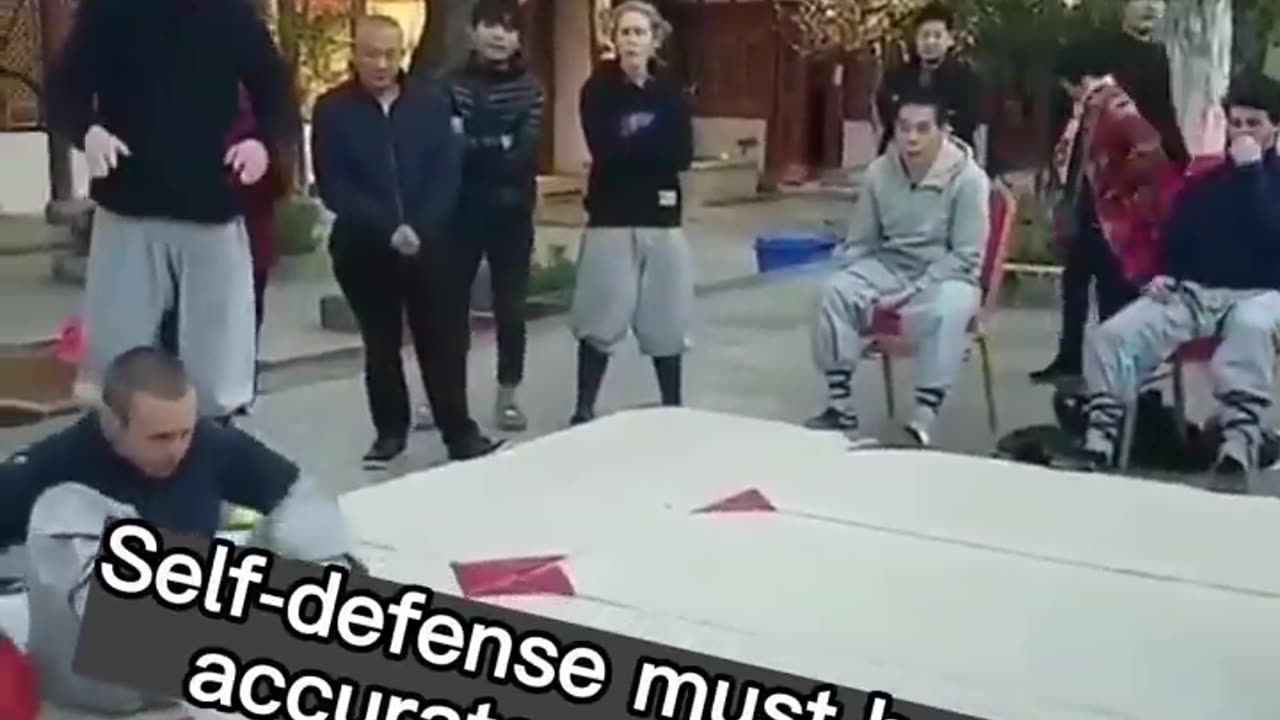 Self-defense must be fast, accurate and ruthless