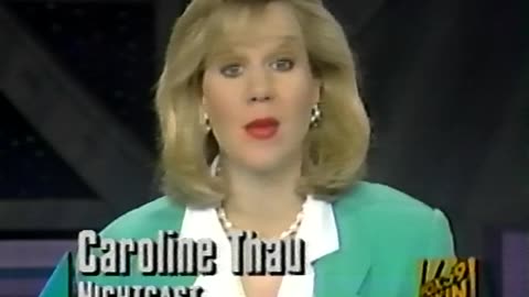 August 3, 1994 - Caroline Thau Previews WXIN 10PM Newscast