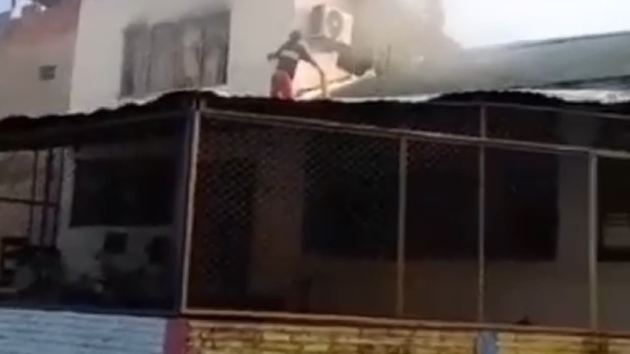 Video incendio escuela rural en el norte de Bucaramanga