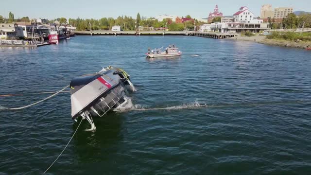 US Coast Guard 47 f00t lifesaving boat