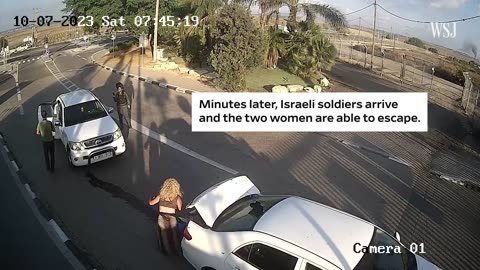 Two women caught in Israeli crossfire .