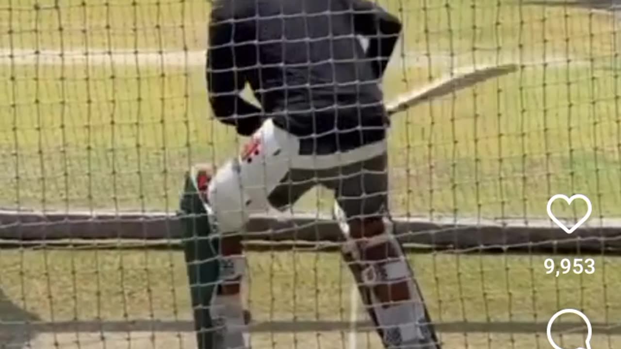 Babar Azam practice in nets