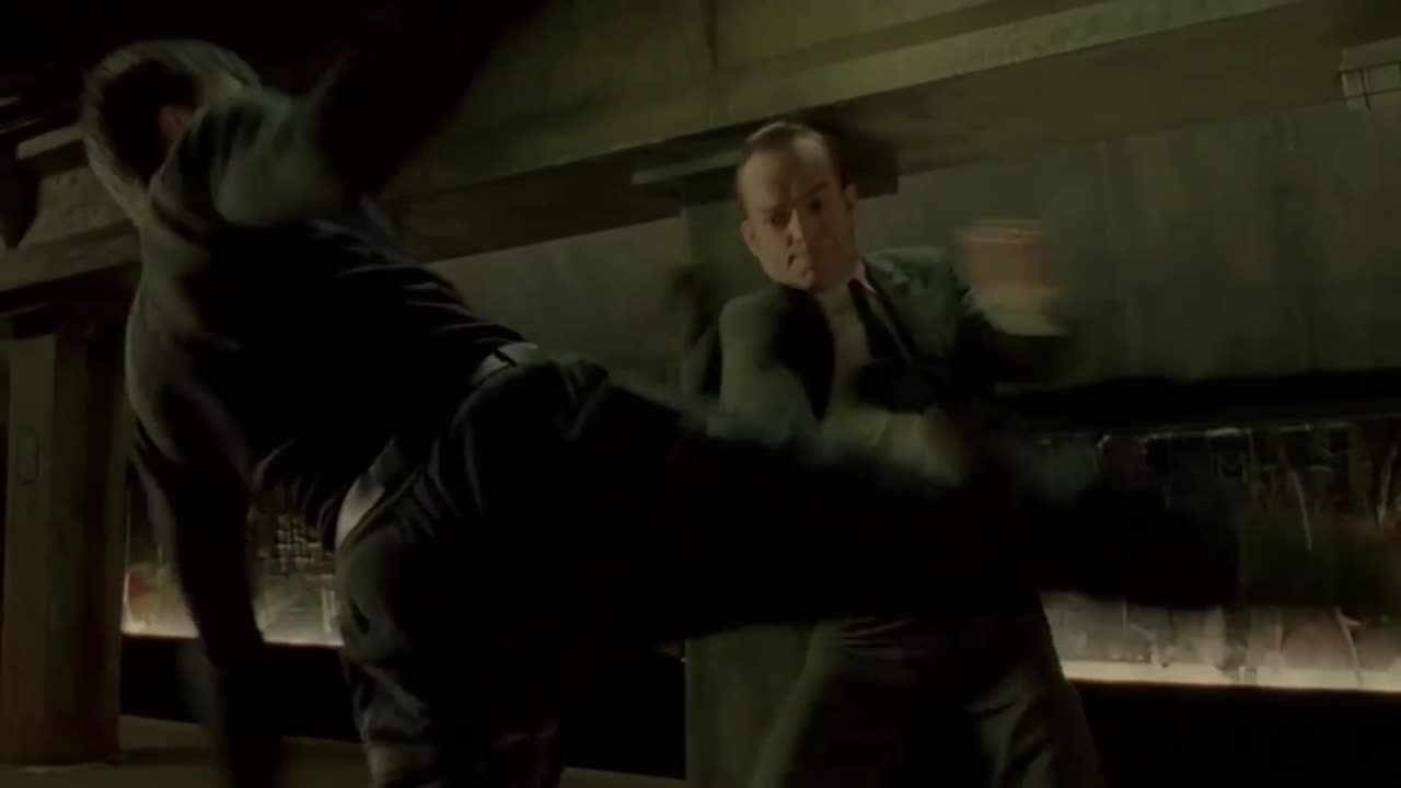 The Matrix Best Fight Scene Neo vs Smith