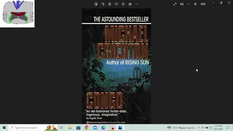 Congo by Michael Crichton day 11