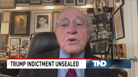 'HE'S NOT TELLING THE TRUTH': Alan Dershowitz challenges Manhattan DA Alvin Bragg on Trump indictment