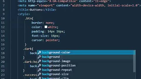 html button css