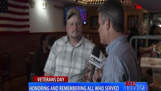 Real America 'Honoring And Remembering All Who Served' Dan Ball W/ Rodney Davis Shields