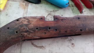 Restoring Mauser .22LR stock