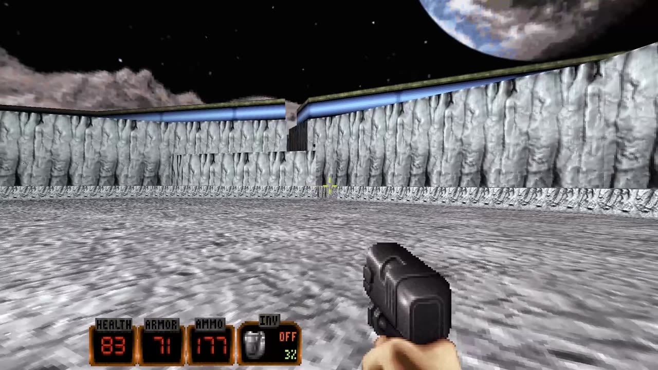 Duke Nukem 3D Playthrough Part 14 - Dark Side