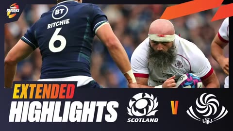 POWER OF SCOTLAND | Scotland v Georgia | Extended Highlights