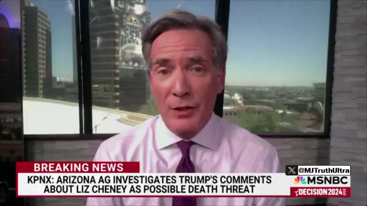 AZ AG is now investigating Donald Trumps totally made up Violent comments towards Liz Cheney 🤦🏻‍♂️