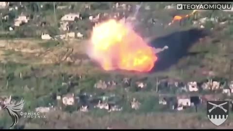 Footage of the destruction of the invaders in the Luhansk region