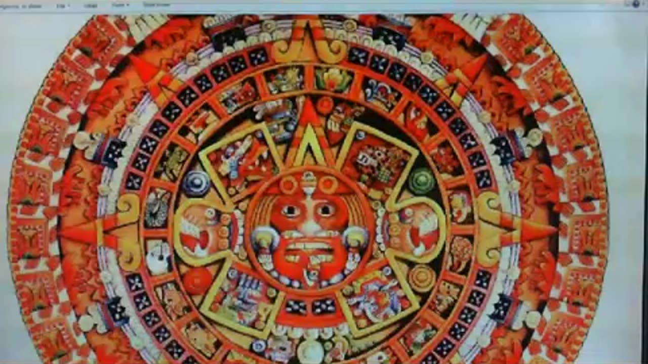 For The Love Of Music Showing Mayan Calendar 5th Age