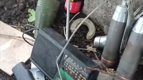 Russia is broadcasting a radio message to Ukrainian soldiers