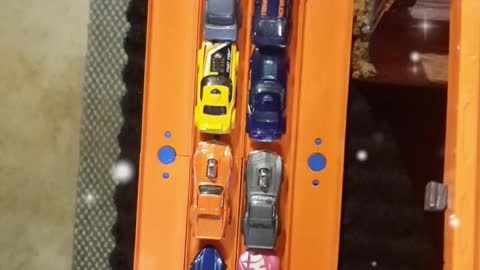 Hotwheels VS HotWheels Line-up, New Recording Camera Angle 🏁🎅🏁