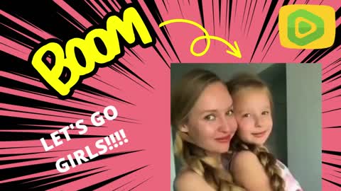 Mother and Daughter Haircare Bongo La Bongo Cha Cha Cha| Most Virals Funny Video