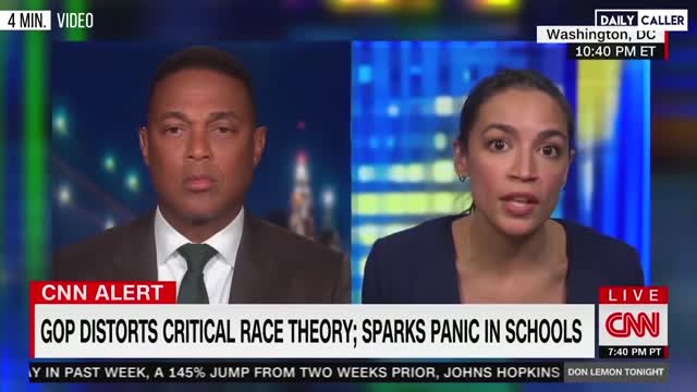 Alexandria Ocasio-Cortez Defends Critical Race Theory