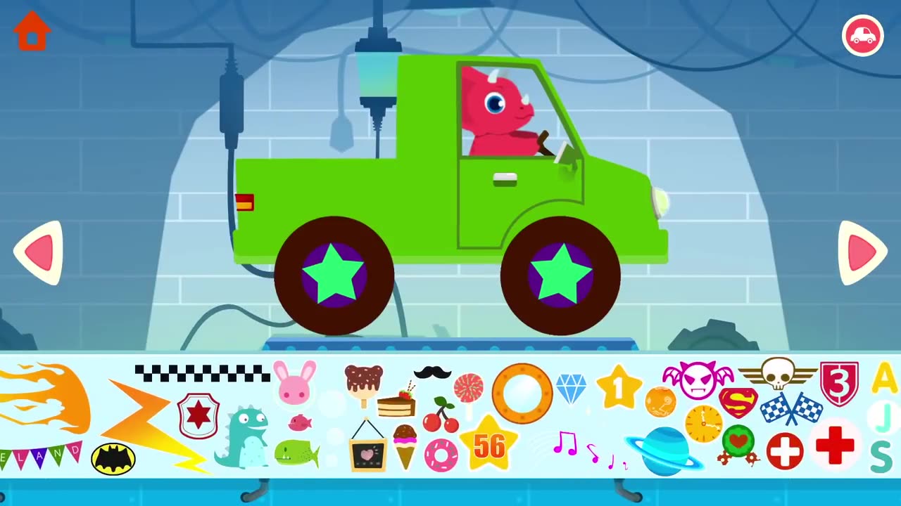 Dinosaur Car🚗 - Painting & Designing Car Games For Kids