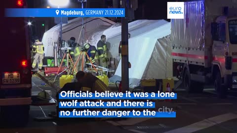 At least two killed, 60 injured after car ploughs into Magdeburg Christmas market