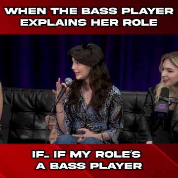 The Warning's Ale explaining the bass