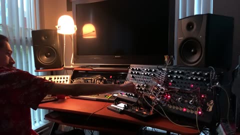 Industrial Techno with Moog Sound Studio