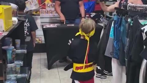 This kid didn't meet Hulk Hogan, Hulk Hogan met him