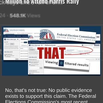 Fact Check: NO Evidence Kamala Harris Campaign Paid Beyoncé $10 Million To Attend Harris Rally