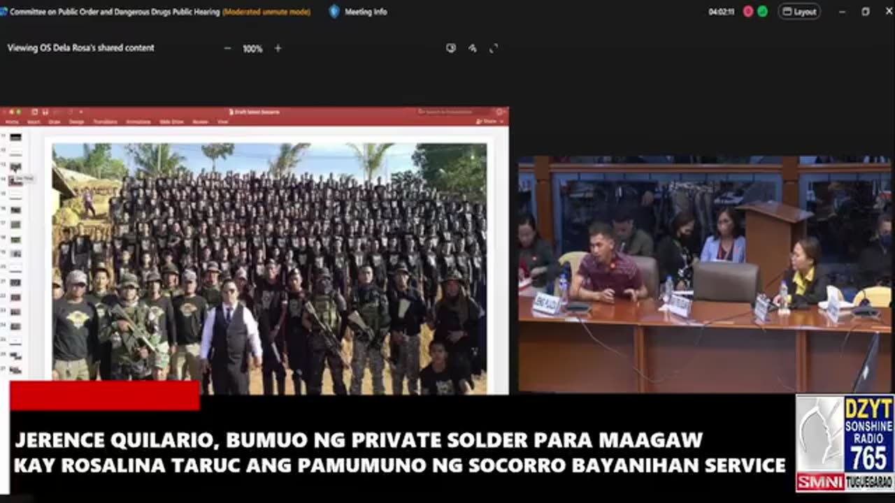 Jerence Quilario, bumuo ng private soldier para maagaw kay Rosalina .