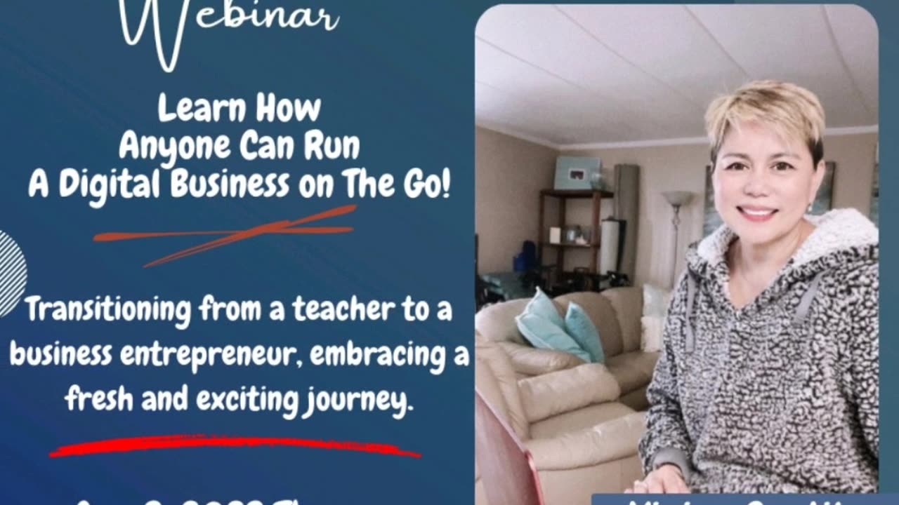 Live complimentary Info session