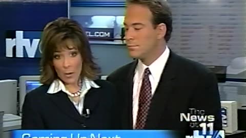September 27, 2002 - Kristi Tedesco & Ray Cortopassi Preview WRTV Late News