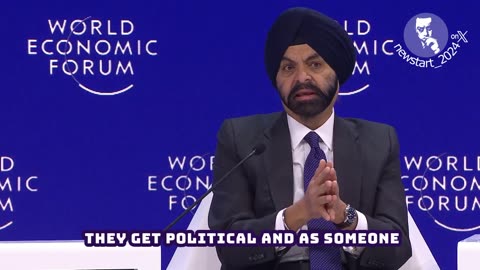 World Bank Group President Ajay Banga on how democracy is a problem...