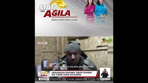 Ukrainian Drones Drop Bombs on Their own Soldiers!