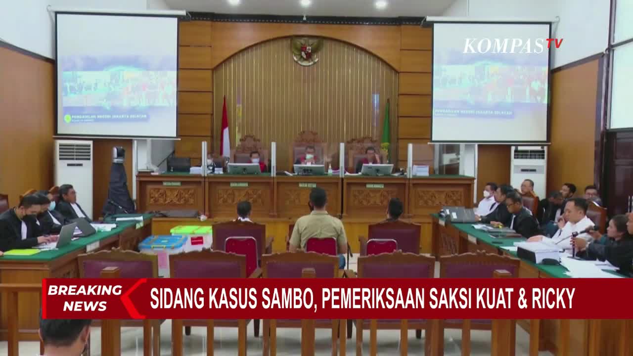 Terdakwa Kuat Maruf Benarkan Semua Keterangan Saksi Ajudan di Persidangan!