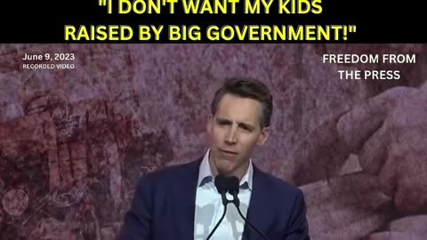 Something this Obvious shouldn't need to be talked about on the Senate Floor.