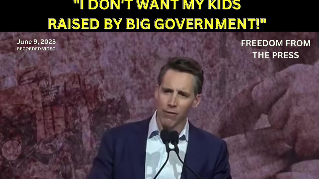 Something this Obvious shouldn't need to be talked about on the Senate Floor.