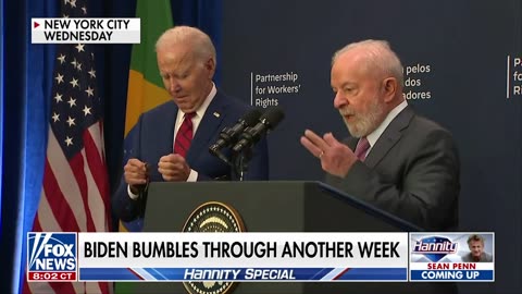 Hannity: Biden, the struggle is real