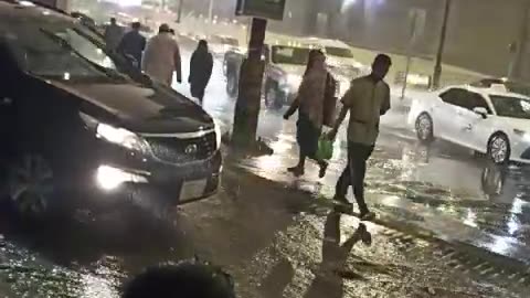 Saudia Arbia heavy Rain 🌧️ ☔