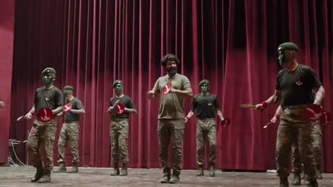 Vicky Kaushal dance with nepali khukuri