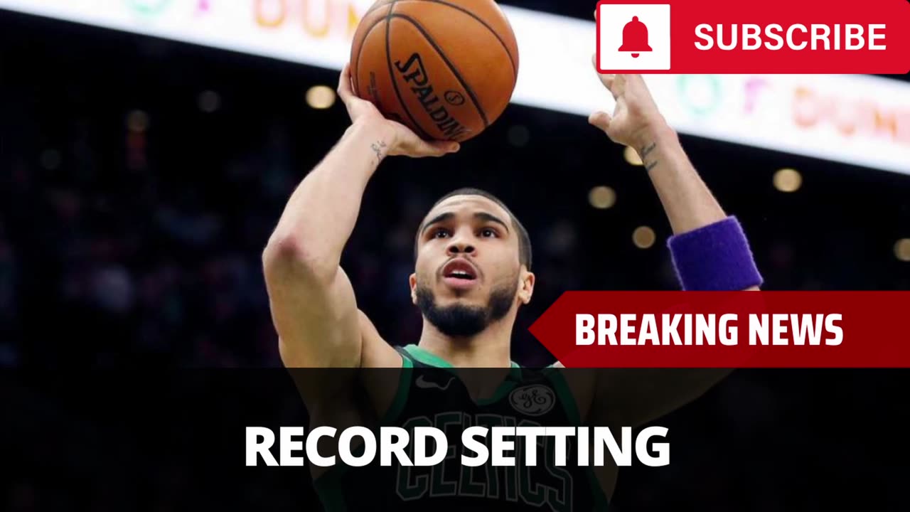 Jayson Tatum Joins Bird In Breaking NBA Record