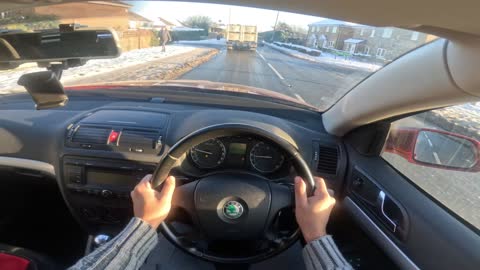 Skoda Octavia 2007 1.6 FSI POV Drive