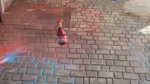 ASMR! Bottle's And Stairs Satisfying video (part 3)