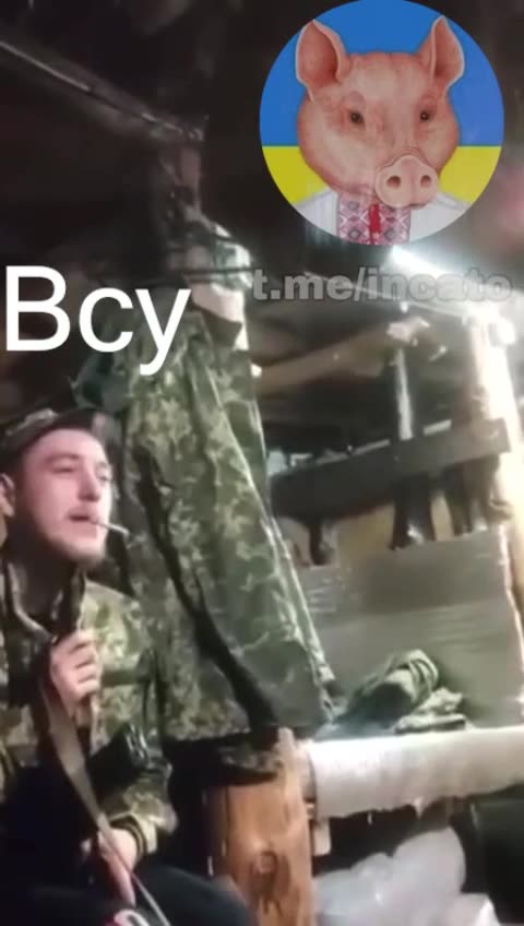 18+ (graphic) Ukrainian soldier commits suicide