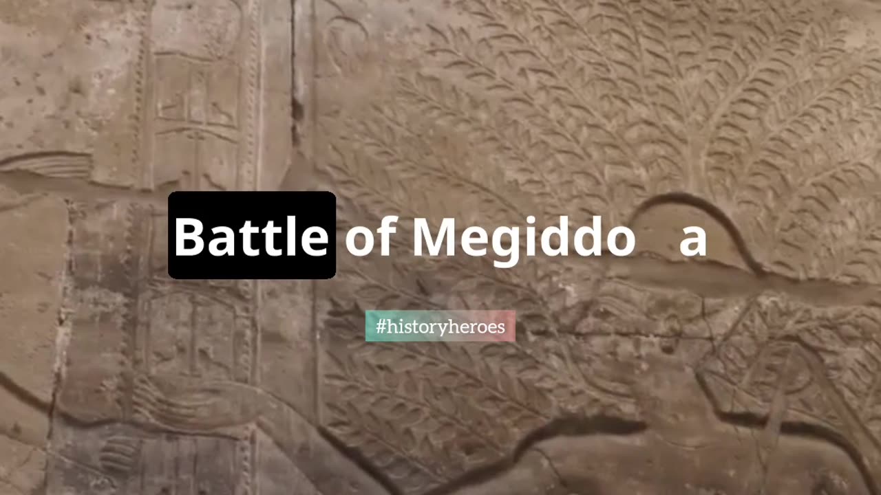 The First Battle Ever Recorded In History.